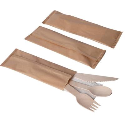 China Wholesale Home.Restaurant.Bar.Hotel.Wedding Disposable Restaurant Cheese Knife Set Wooden Cutlery With Wooden Handle for sale