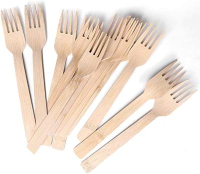 China Home.Restaurant.Bar.Hotel.Wedding Promotional Creative Disposable Small Bamboo Food Picks Fruit Forks for sale