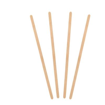 China High Quality Individually Wrapped Disposable Coffee Wooden Coffee Stick Wooden Stirrers for sale