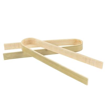 China Eco-friendly Bamboo U Tongs Food Tongs Bread Tongs With Customized Size For Home Restaurant Serving for sale