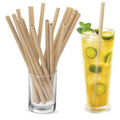 China BBQ Camping Cookware Fruit Logo Customized Straw Biodegradable Natural Reusable Drinking Bamboo New Wholesale Eco Friendly Reusable for sale