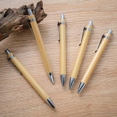 China Automotive Creative Cute Bamboo Fountain Pen Ballpoint Pen Students Business Office Supplies Signature Pen Manufacturers Wholesale for sale