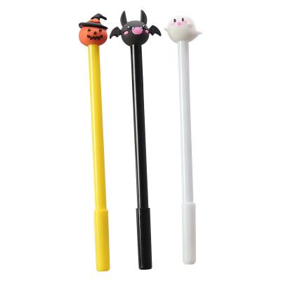 China Creative Neutral Automotive Gift Creative Neutral Cute Students Halloween Prize Devil Stationery Office Signature Pen Water-Based Pen for sale