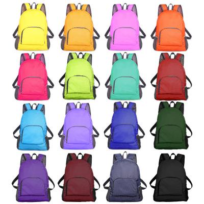 China Custom Business Promotional Foldable Waterproof Outdoor Travel Exhibition Student School Bag School Promotion Travel Gifts Climbing Sports Backpack for sale