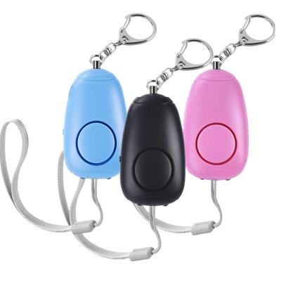 China 120dB Self-Defense Alarm Anti-wolf Girl Women Daily Security Protect Loud Scream Back-up Key Chain Alarm Security Vigilant Staff for sale