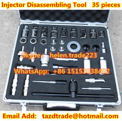 China CR Injector Disassembling Tool 35 pieces tools , Removal Tools , Injector Dismantling Tool for sale