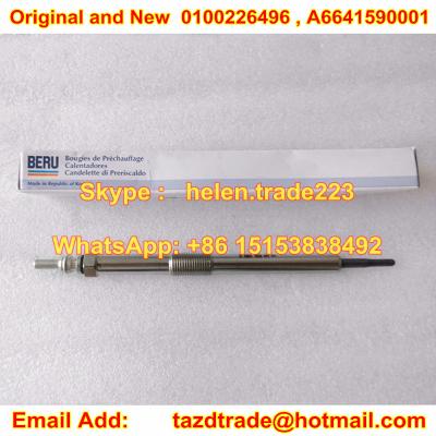 China Original and New BERU Glow Plug 0100226496 / A6641590001 / 6641590001 for sale