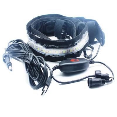 China PVC DC 5V LED Camping Light Strip with USB Powered 1.3m Dimmer Flexible Carvana Boat Waterproof for sale