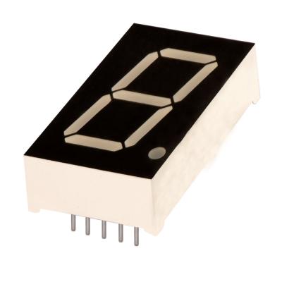 China Single Digit Display 27.7x20mm One Digit 0.8 Inch 7 Segment Led Display for sale