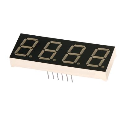 China Indoor 12pins Displays Digit 4 0.8 Inch 7 Segment Led Display for sale