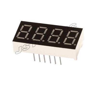 China 0.8 Inch Large 4 Digit 7 Indoor Segment Display for sale