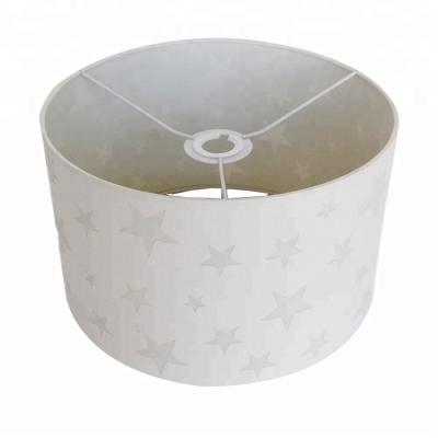 China Table Lamp; Street lamp ; Wall lamp; Pendant Lamp...Hotel Bedside Lamp White Star Profile Fabric Lampshade for sale