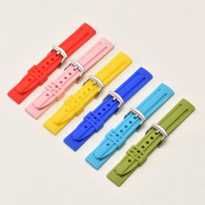 China ODM Smart Charm Watch Luxury Silicone Watch Strap 18mm 20mm 22mm 24mm for sale