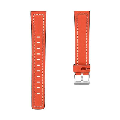 China Wholesale Luxury Genuine Leather Replaceable Watch Straps For Xiaomi Watch Band for sale