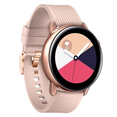 China Smart Watch Sport Silicone Strap New Products Breathable Sport Silicone Replacement Soft Strap For Samsung Galaxy Watch Active for sale