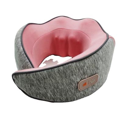 China Vibrating+Charging+Kneading New Product Listing Portable Electric U Shaped Shoulder Massager Neck And Neck Massager for sale