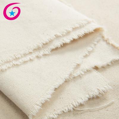 China Sustainable GRS Recycled Fabric 8oz 10oz 14oz 12oz 16oz Cotton Linen Fabric for sale