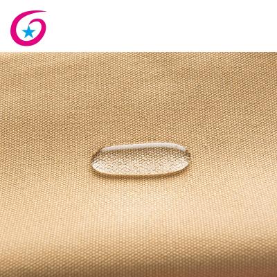 China Wholesale Waterproof 100 Cotton Canvas Waterproof Fabric 430gsm Colored Dyed Canvas For Shoes Or Bags for sale