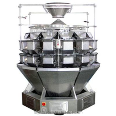 China Vegetable Food Onions Carrots Multihead Weigher Computer Combination Weigher for sale