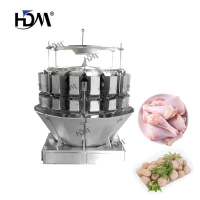 China Food HIghdream automatic vertical multifunctional frozen food packaging machines with multihead weigher for sale