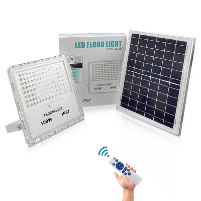 China 2021 Hot Selling Solar Power IP67 100watt Solar Garden Lights 150watt Led Outdoor Solar Led Lights for sale