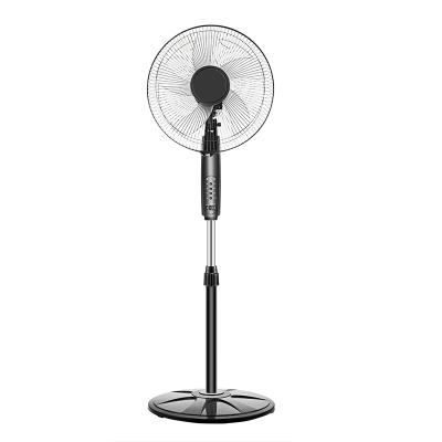 China Hotel 16 Inch 12v DC Solar Fan Rechargeable Stand Solar Powered Solar Fan With Solar Panel for sale