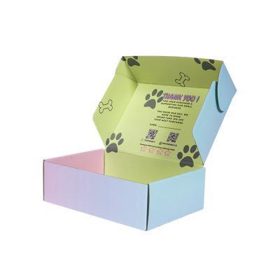 China Recyclable Custom Gym Clothing Corrugated Cardboard Mailing Boxes for sale