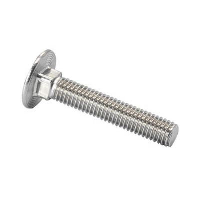 China M3 Round Mushroom Bolt DIN 603 Stainless Steel Head Square Head Square Neck Carriage Bolt for sale