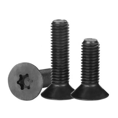 China ISO 14581 Countersunk Screw Fasteners Carbon Steel Torx Countersunk Head Bolts Security Torx Bolt for sale