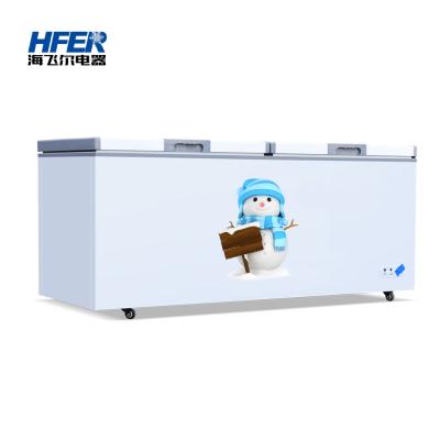 China Single-temperature noise reduction balanced cooling mini chest freezer small restaurant for sale for sale