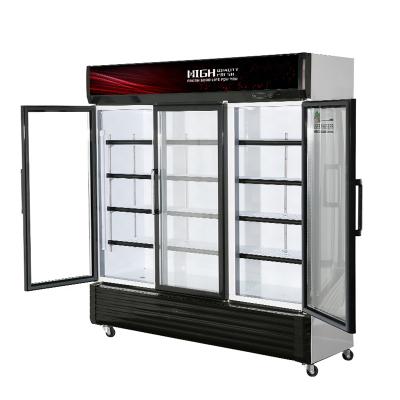 中国 Single-temperature Display Wholesale Vertical Refrigerator Used Freezer Glass Door Fridge Refrigerator 販売のため