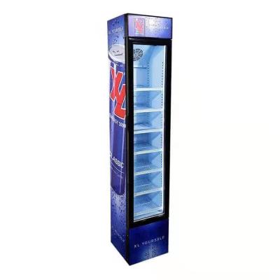 China Single-temperature commercial bar refrigerator display door glass wine and beverage coolers for sale en venta