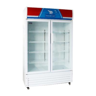 中国 High Quality Single-temperature Wholesale 639L Direct Cooling Commercial Refrigerator Display with Adjustable Shelf 販売のため