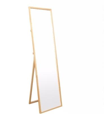 China Stand or hang on the wall wooden framed mirror that can stand on itself and hang on the wall for sale