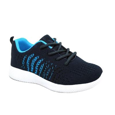 China LX-S16107-6 new Breathable Mesh Children's tennis lace up sports fashion shoes boys shoes kids toddler shoes kids sports shoes for sale