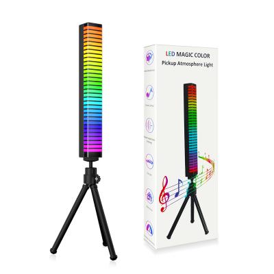 China Modern Color Changing 3D Lamp Christmas Timing Car Lamp Sound Activated Light Control Collection Recognition Atmosphere Music LED Band Rhythm Lights for sale