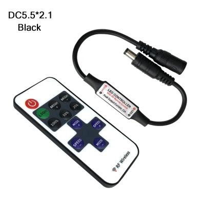 China Low Price 0~100% Wireless Dimming DC Led Dimmer 12V 6A RF Mini Single Color Remote Control For Led Strip 3528 5050 5630 2835 for sale