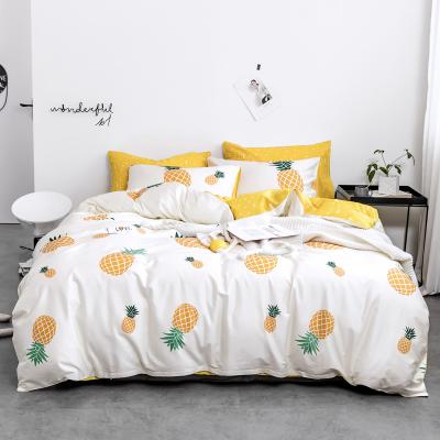 China Customied Optional Bag Beautiful Bedding Kits 40 Folded And Pineapple Styles Designs New Europe Wedding In A Variety Of Sizes And Cottons for sale