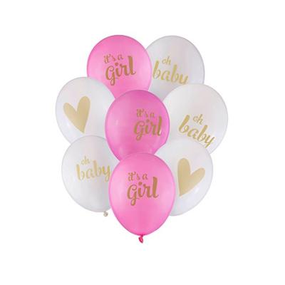 China Custom Printed China Nicro Party Decoration Baby Shower Birthday Party Balloons for sale