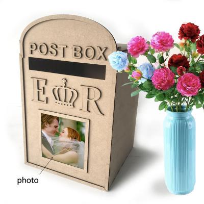 China Europe Nicro Custom Wedding Photo Frame DIY Wedding Wooden Sign In Box Wedding Party Supplies for sale