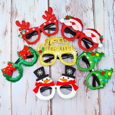 China Nicro Glitter Costume Indoor Glasses Party Glasses Frame Christmas Favors Gift for sale