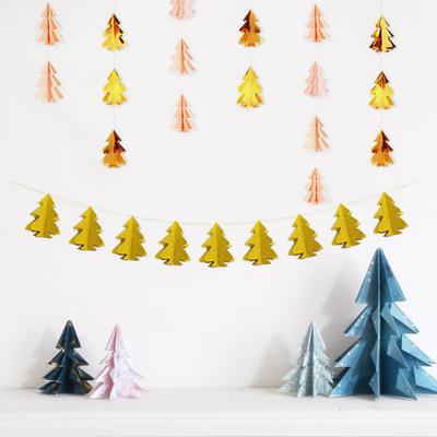 China Nicro Festival Decoration Wallpaper Indoor Ornament Christmas Tree for Xmas Party Decoration for sale