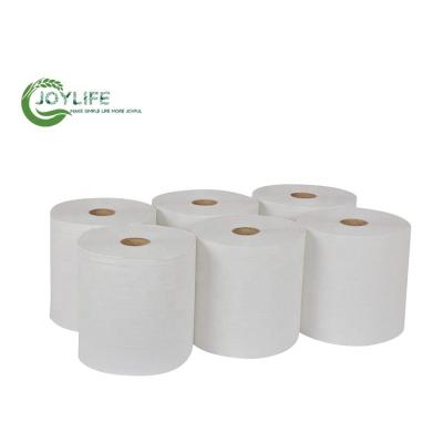 China Wholesale Eco Friendly Roll Hand Paper Towel Industrial Eco Friendly Roll Paper Good Friendly Prices for sale