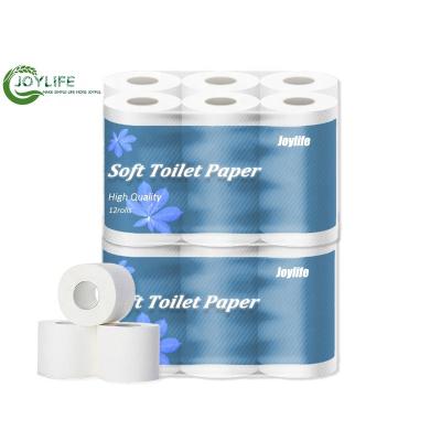 China Hot Selling Home Office Public Places Daily Necessities Cheap Toilet Paper Roll Soft And Comfortable Absorbent Disposable Toilet Tissue Roll Towel for sale