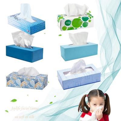 China High Quality Custom Tissue Box Tissue Box Household Paper Towels 2ply Facial Tissue Paper Towel Tissue Box for sale