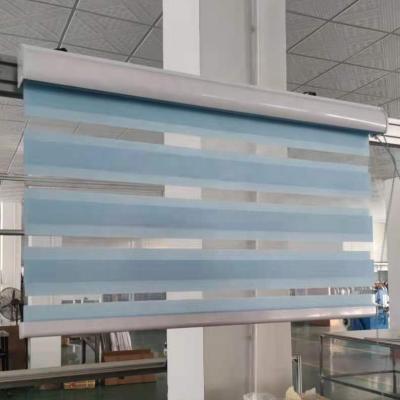 China Factory Directly Sale Contemporary Drop Shipping More Variety Zebra Roller Blind Shade Day And Night For Window for sale