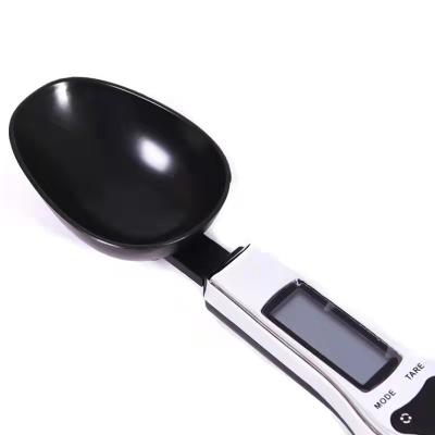 China Portable Digital 300g 500g 0.1g Adjustable Spoon Scale Measuring Kitchen Food Scale High Accuracy Food LCD Display for sale