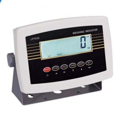 China Digit 6 20mm LED Or 25mm Digital Indicator Hot Plastic Housing LCD With Backlit LP7516 Weighing Indicator LP7516 for sale