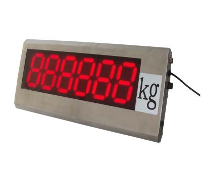 China Hot Selling Scale Accessories Large Electronic Screen Display For Scale Scale Digital Display for sale