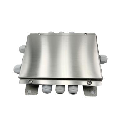 China IP67 Junction Box Load Cell Stainless Steel Electrical 304 Stainless Steel Signal Dust Proof Junction Box for sale